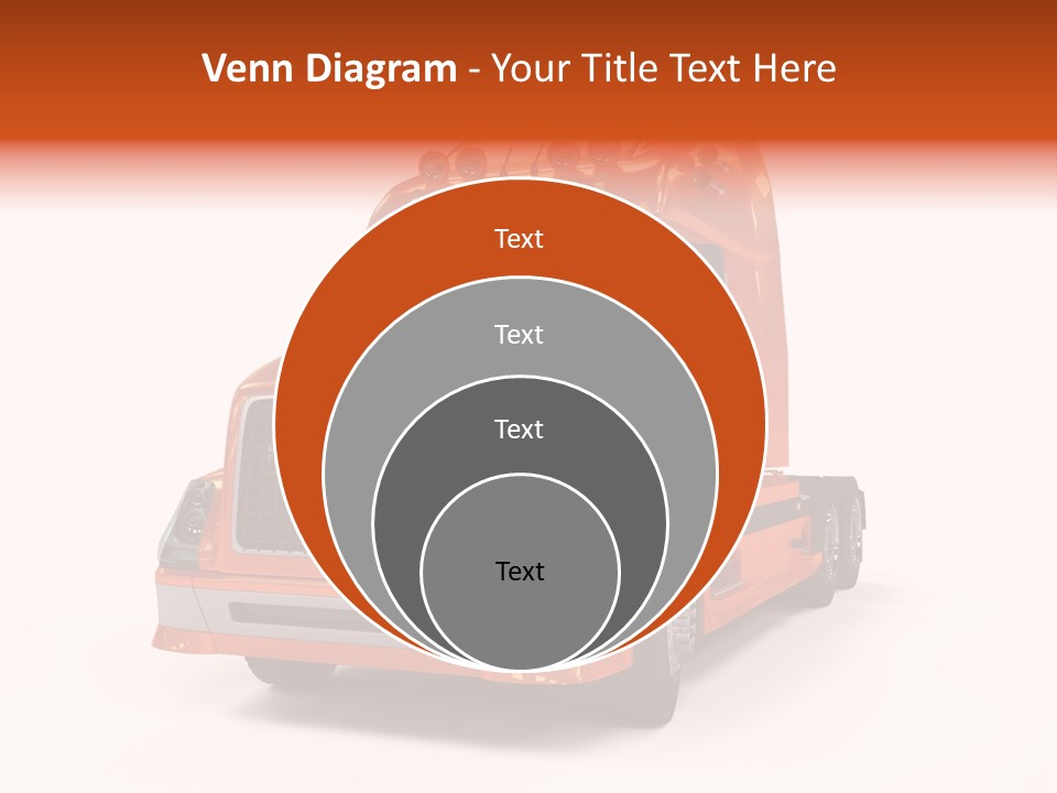 Trucking Imposing Semi PowerPoint Template