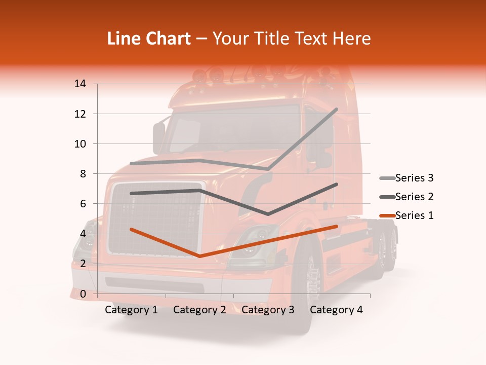 Trucking Imposing Semi PowerPoint Template