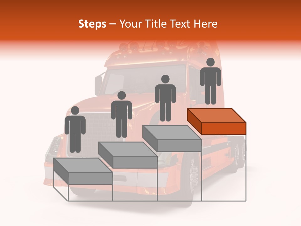 Trucking Imposing Semi PowerPoint Template