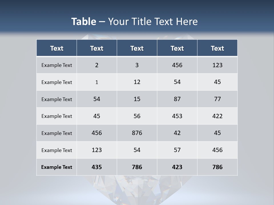 Object Close Up Shape PowerPoint Template