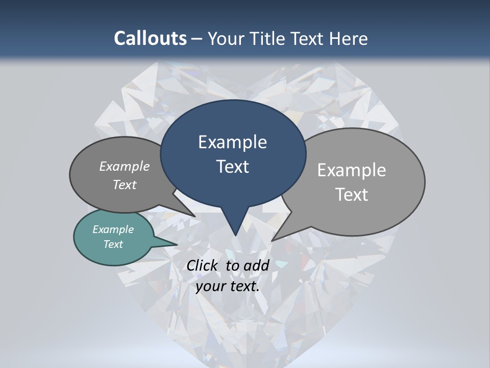 Object Close Up Shape PowerPoint Template
