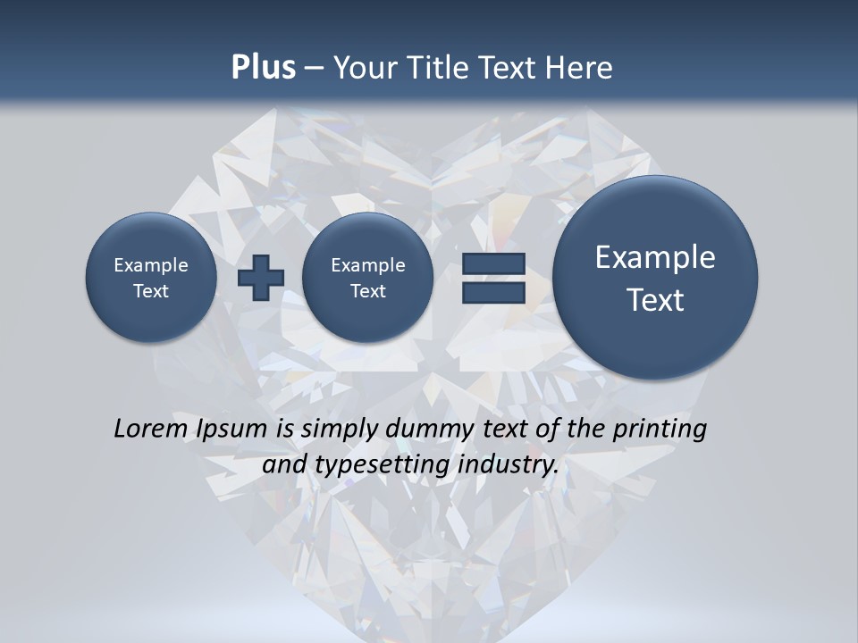 Object Close Up Shape PowerPoint Template