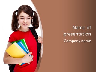 Learn Education Portrait PowerPoint Template