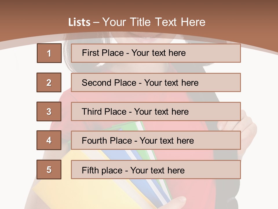 Learn Education Portrait PowerPoint Template