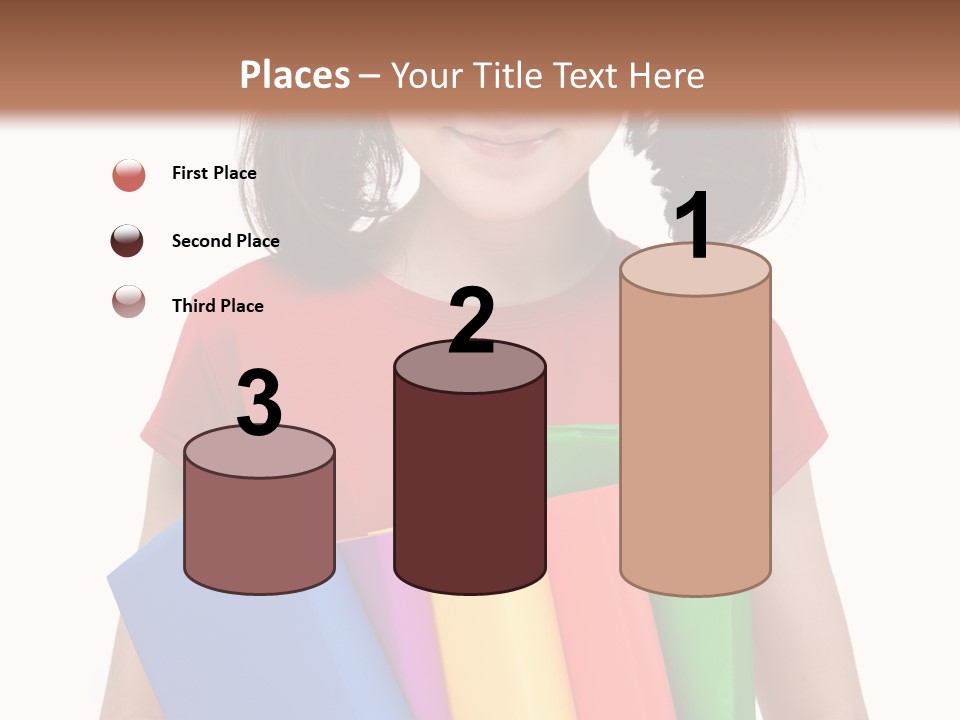 Teenager Hold Person PowerPoint Template