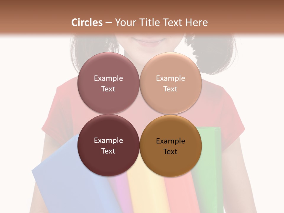 Teenager Hold Person PowerPoint Template