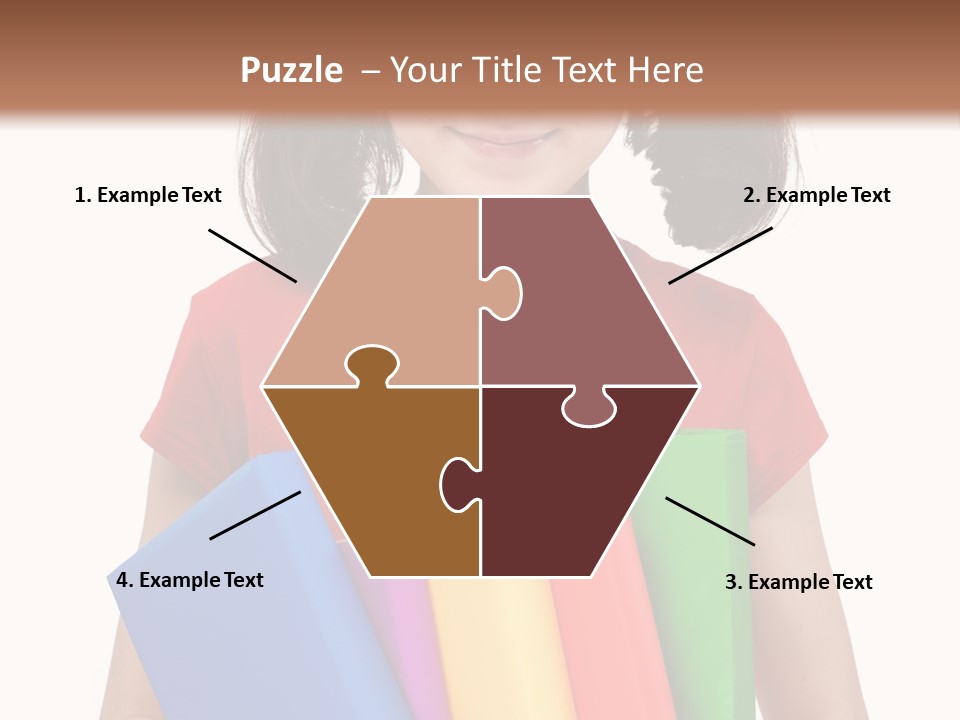 Teenager Hold Person PowerPoint Template