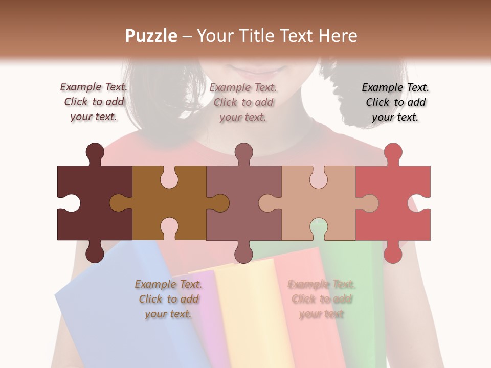 Teenager Hold Person PowerPoint Template