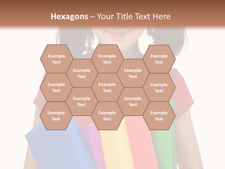 Teenager Hold Person PowerPoint Template