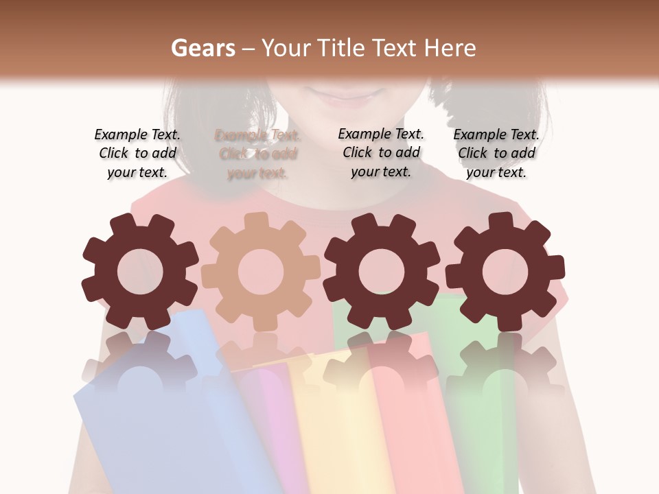 Teenager Hold Person PowerPoint Template