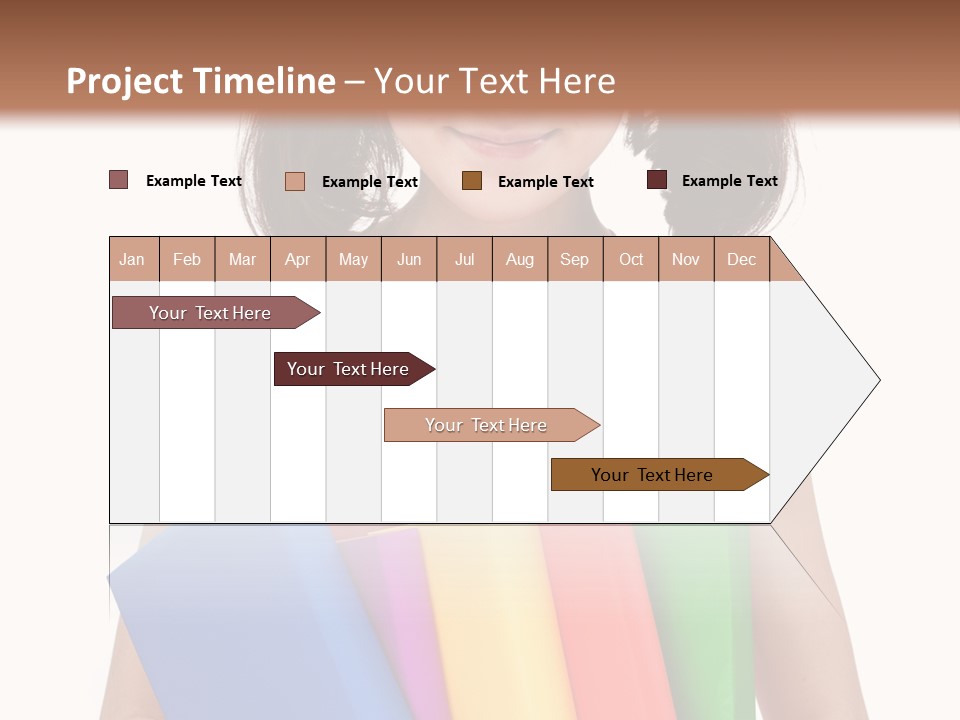 Teenager Hold Person PowerPoint Template