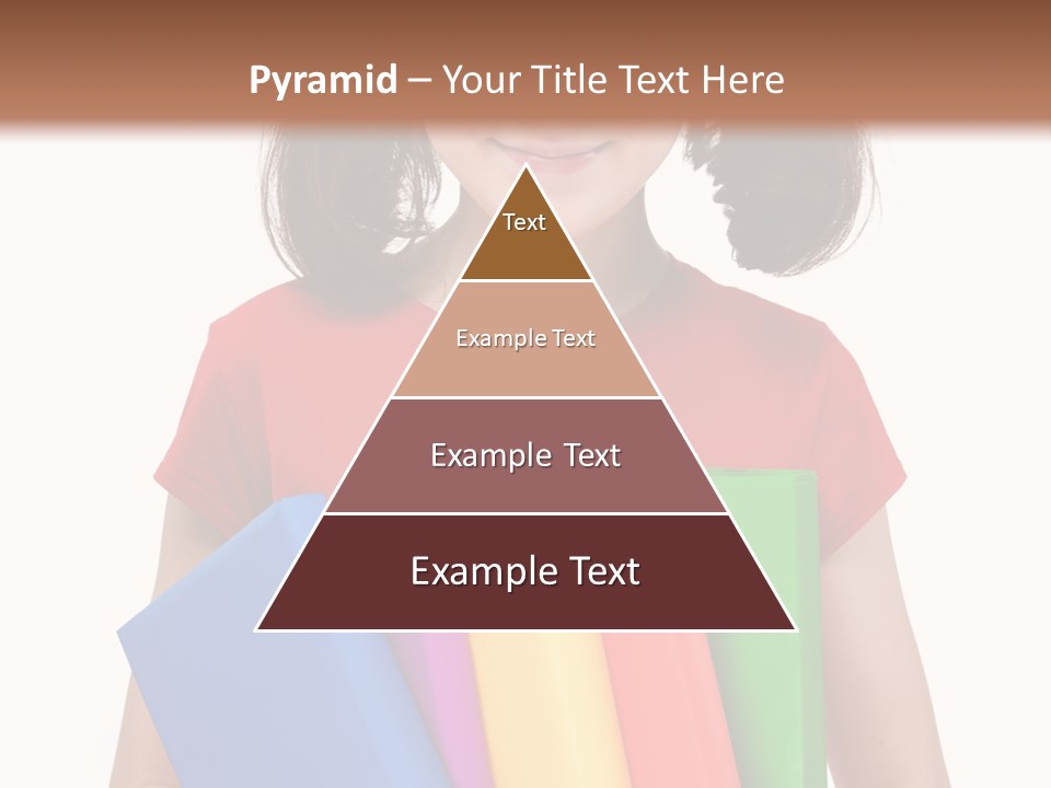 Teenager Hold Person PowerPoint Template