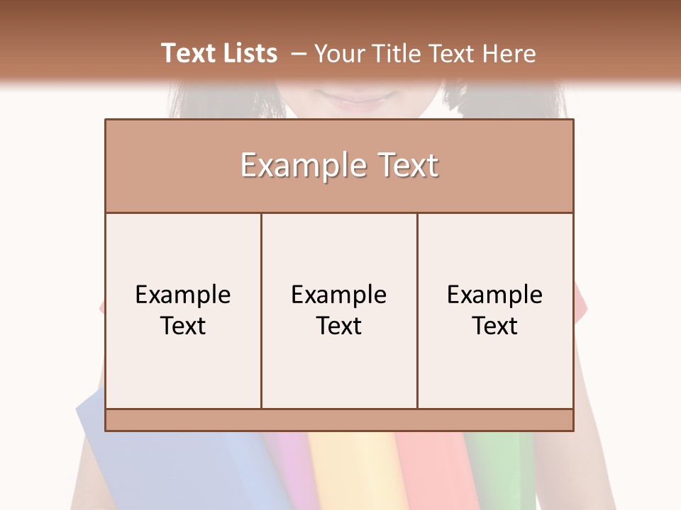 Teenager Hold Person PowerPoint Template