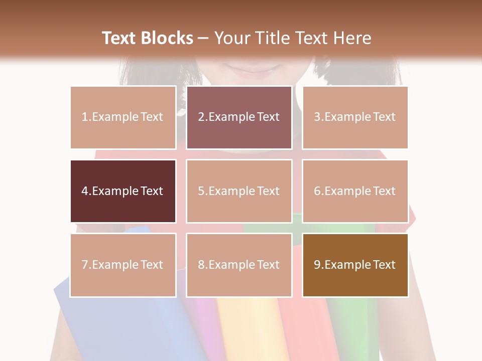 Teenager Hold Person PowerPoint Template