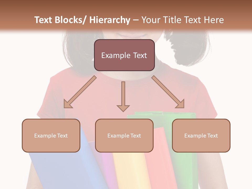 Teenager Hold Person PowerPoint Template