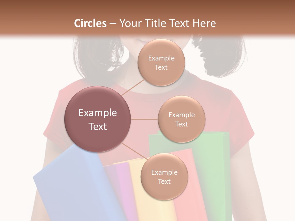 Teenager Hold Person PowerPoint Template