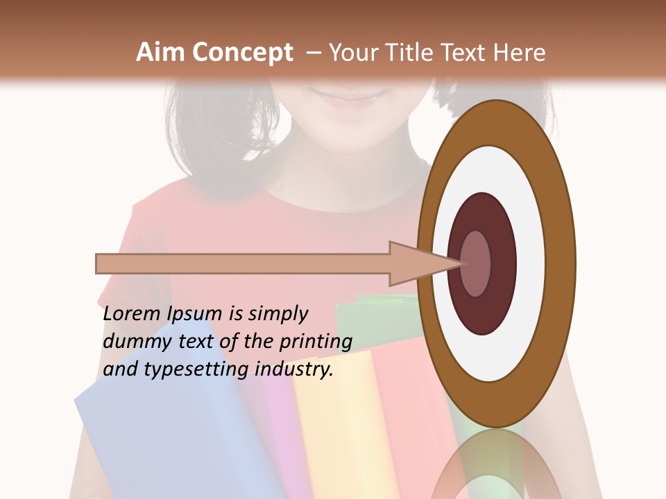 Teenager Hold Person PowerPoint Template