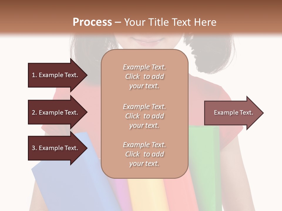 Teenager Hold Person PowerPoint Template