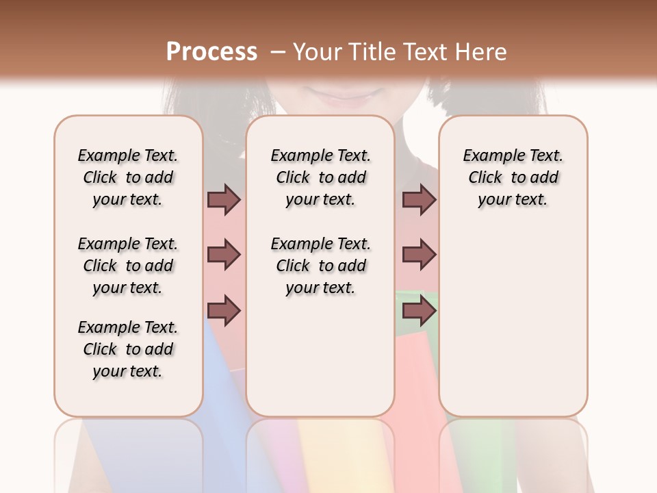 Teenager Hold Person PowerPoint Template
