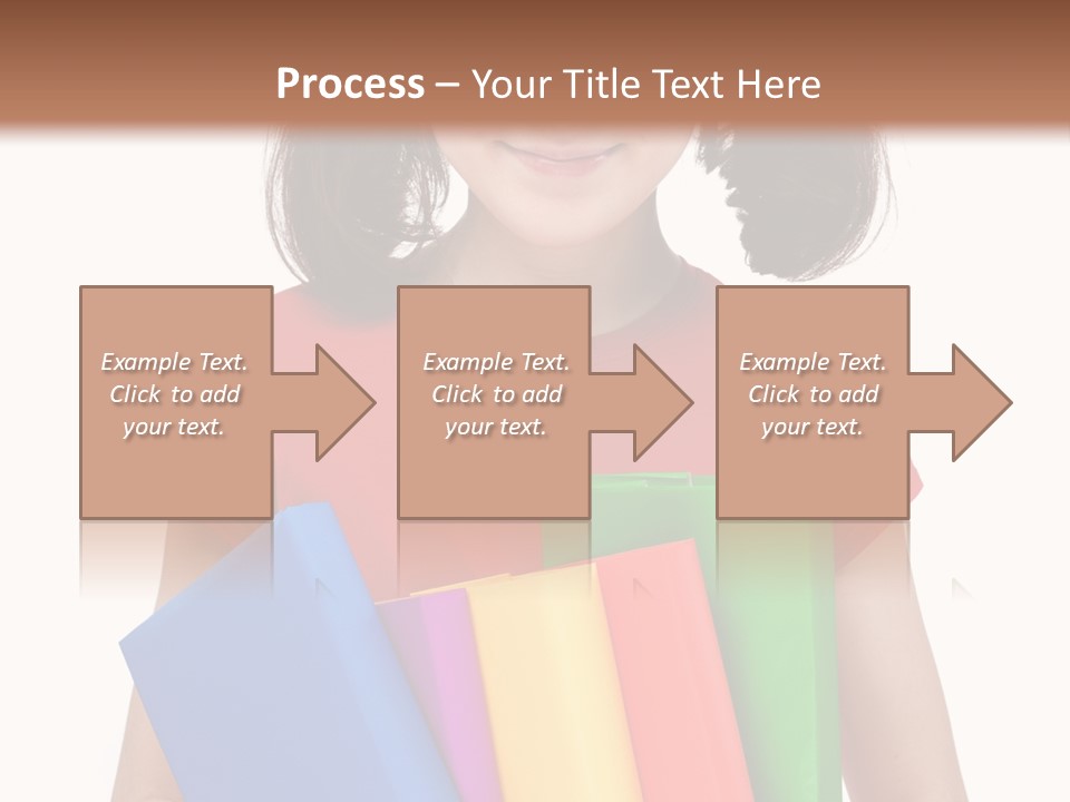 Teenager Hold Person PowerPoint Template