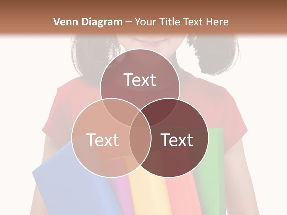 Teenager Hold Person PowerPoint Template