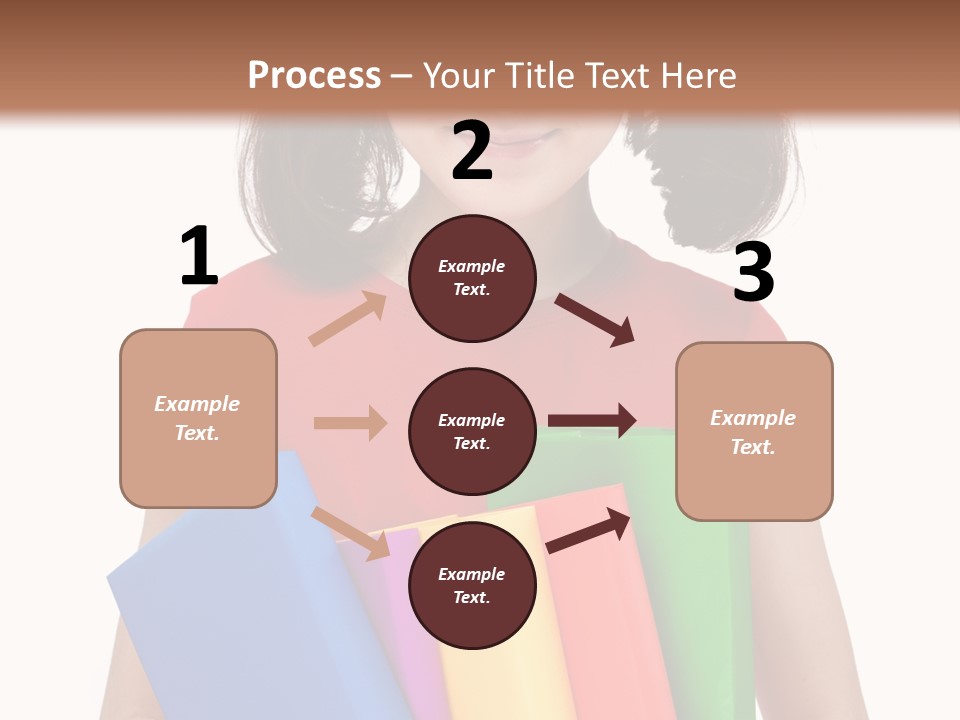 Teenager Hold Person PowerPoint Template