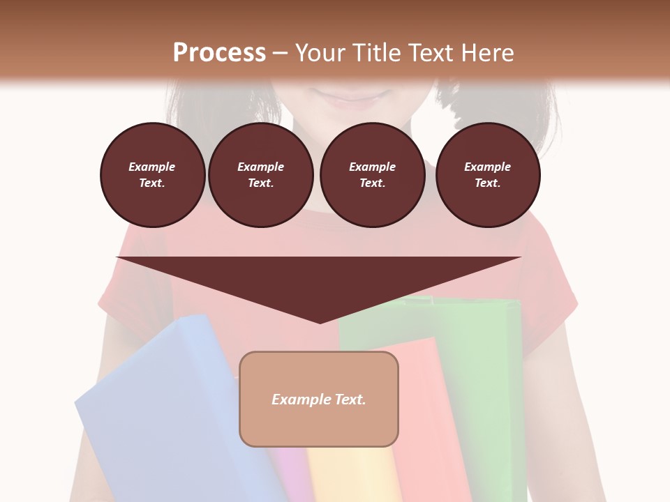 Teenager Hold Person PowerPoint Template