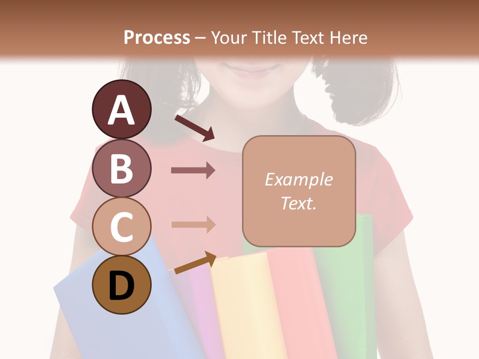 Teenager Hold Person PowerPoint Template