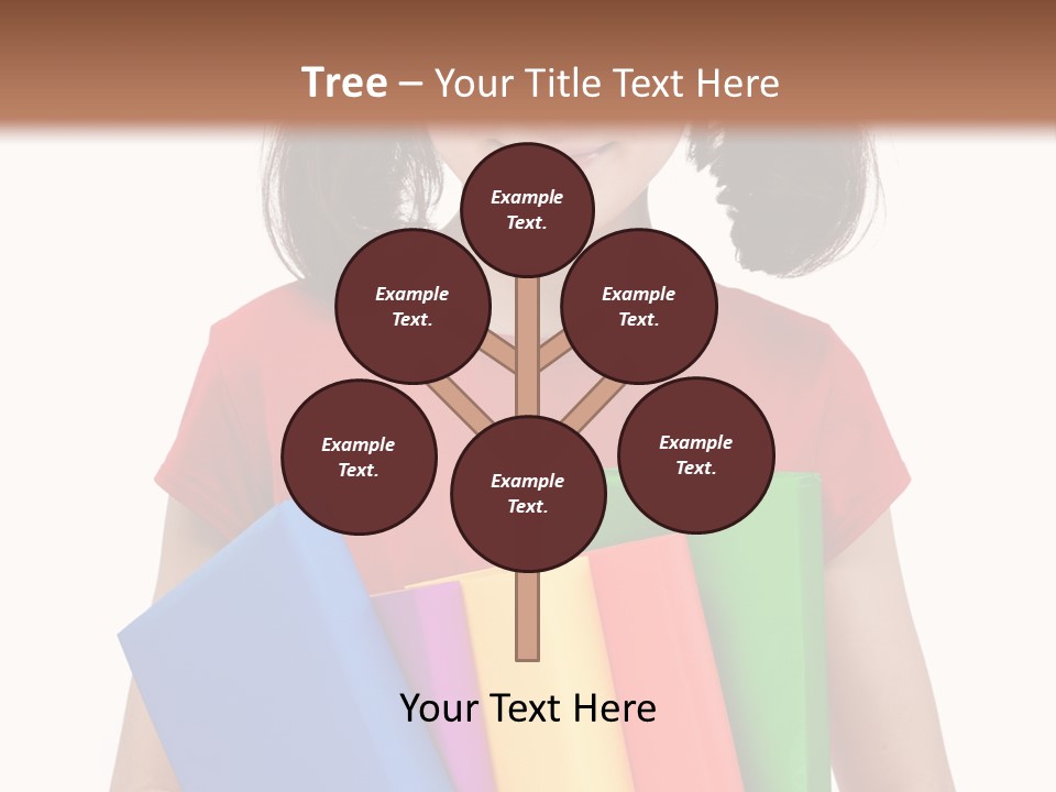 Teenager Hold Person PowerPoint Template