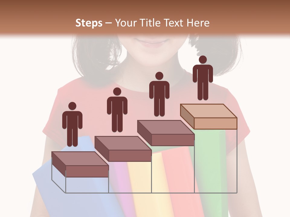 Teenager Hold Person PowerPoint Template