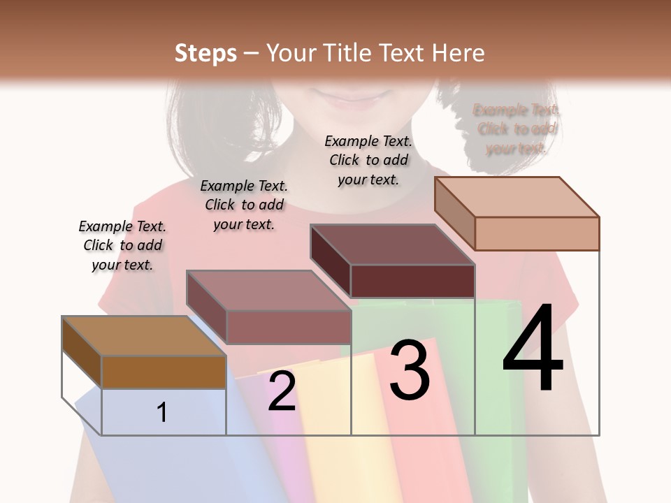 Teenager Hold Person PowerPoint Template