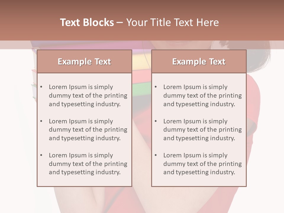 Literature Young Vertical PowerPoint Template