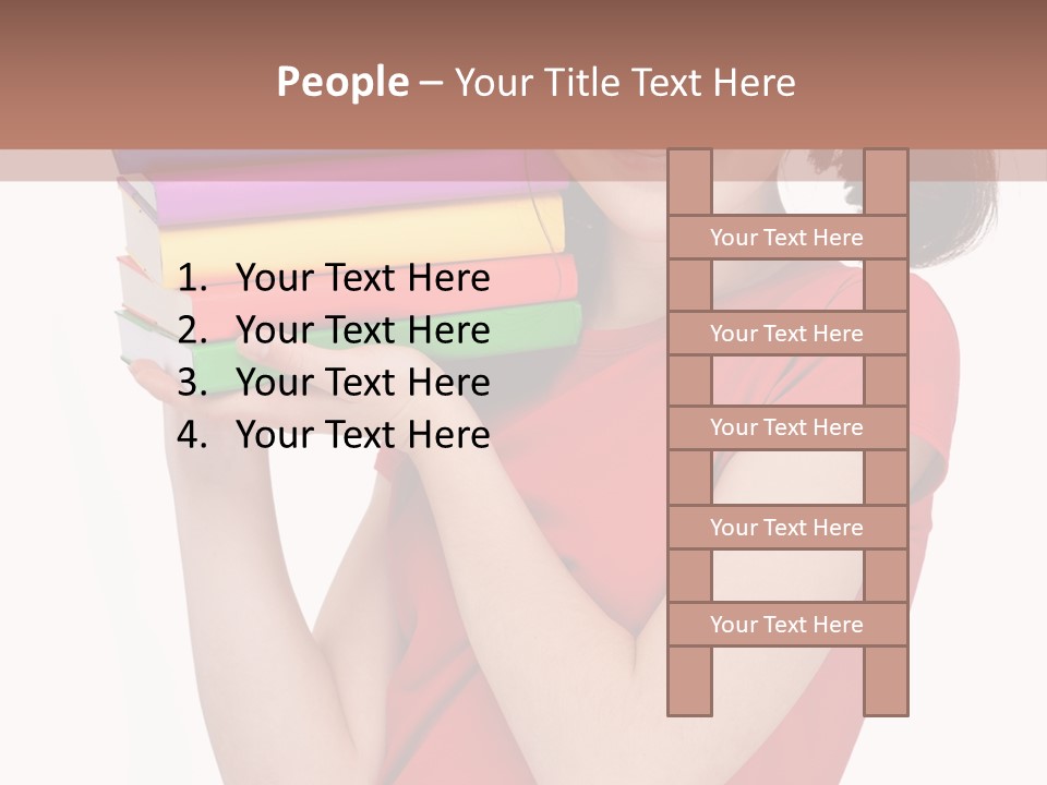 Literature Young Vertical PowerPoint Template