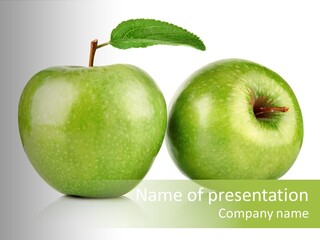 Healthy Juicy Ripe PowerPoint Template