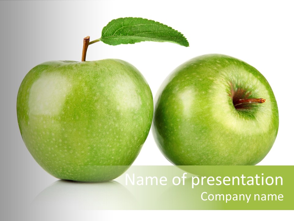 Healthy Juicy Ripe PowerPoint Template