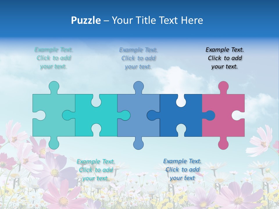 Sunlight Colorful Easter PowerPoint Template