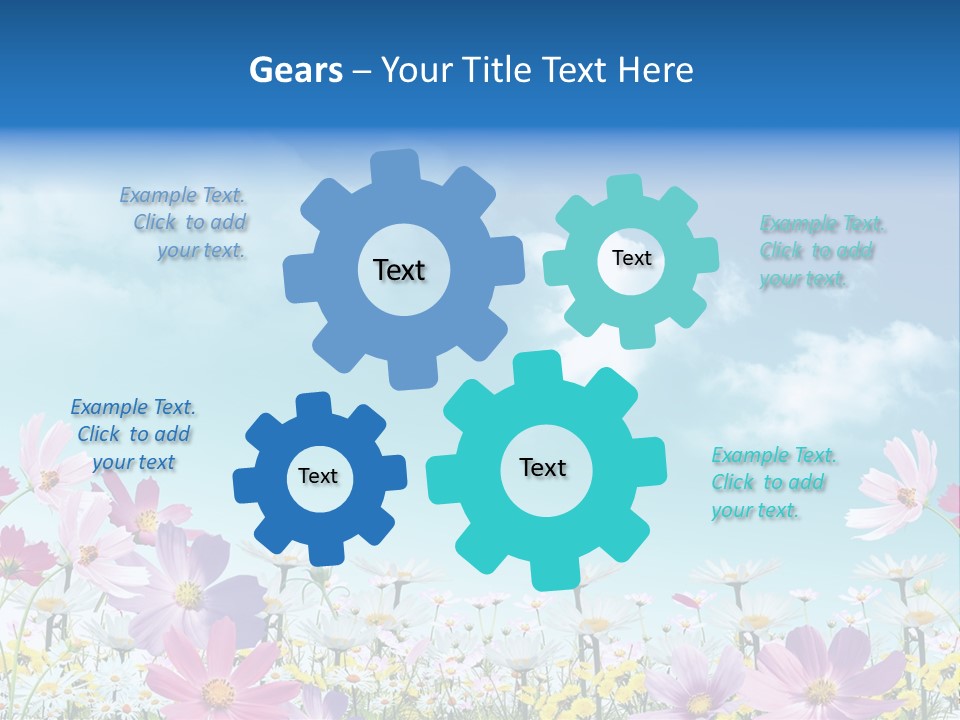 Sunlight Colorful Easter PowerPoint Template