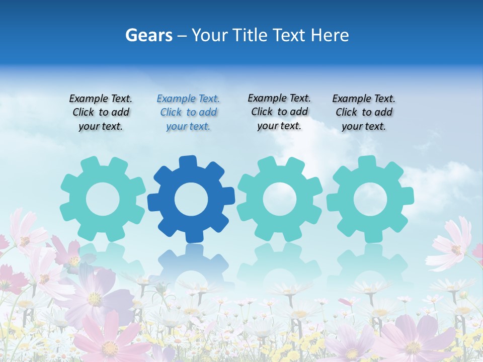 Sunlight Colorful Easter PowerPoint Template