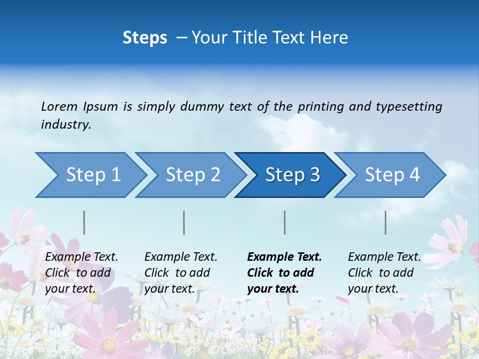 Sunlight Colorful Easter PowerPoint Template