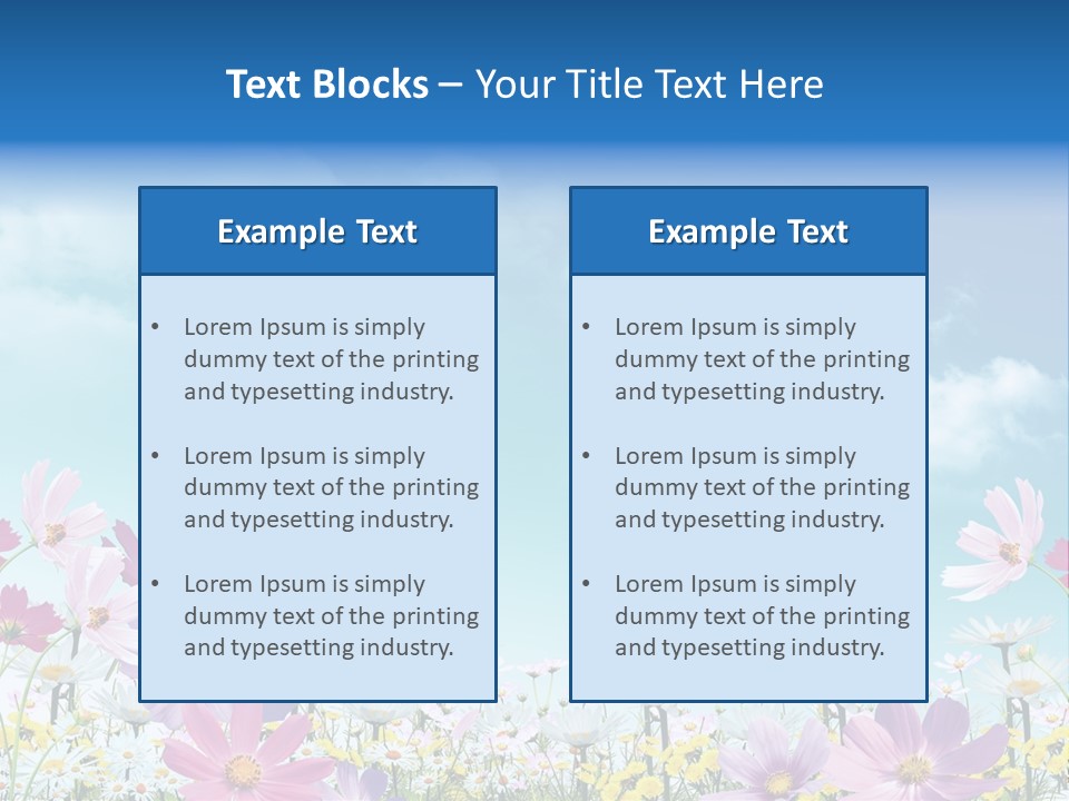 Sunlight Colorful Easter PowerPoint Template