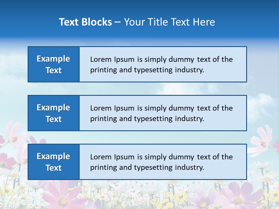 Sunlight Colorful Easter PowerPoint Template