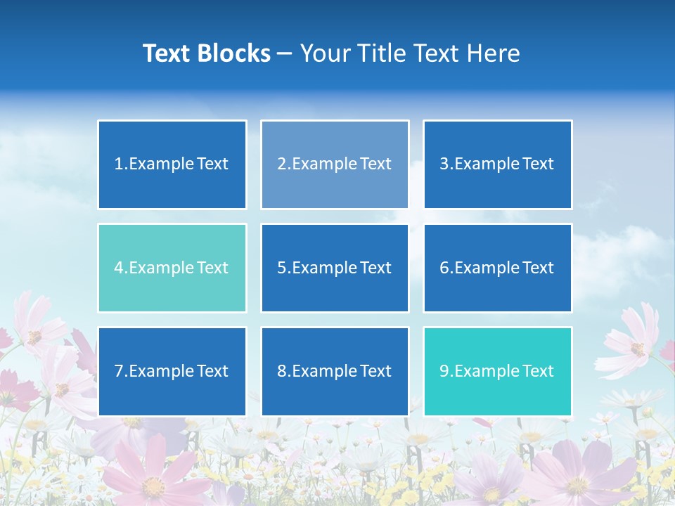 Sunlight Colorful Easter PowerPoint Template