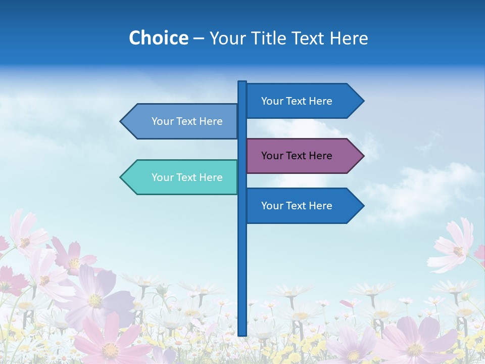 Sunlight Colorful Easter PowerPoint Template