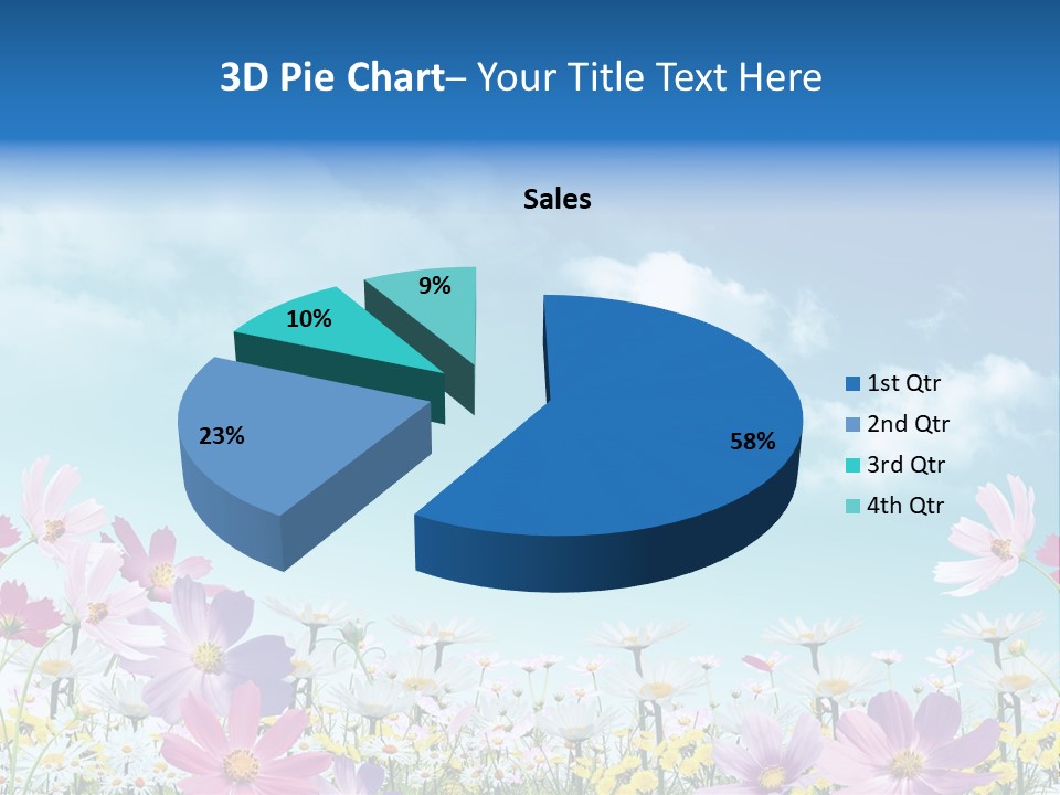 Sunlight Colorful Easter PowerPoint Template