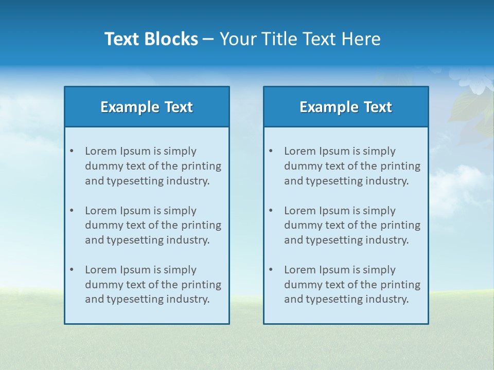 Nature Purple Sun PowerPoint Template