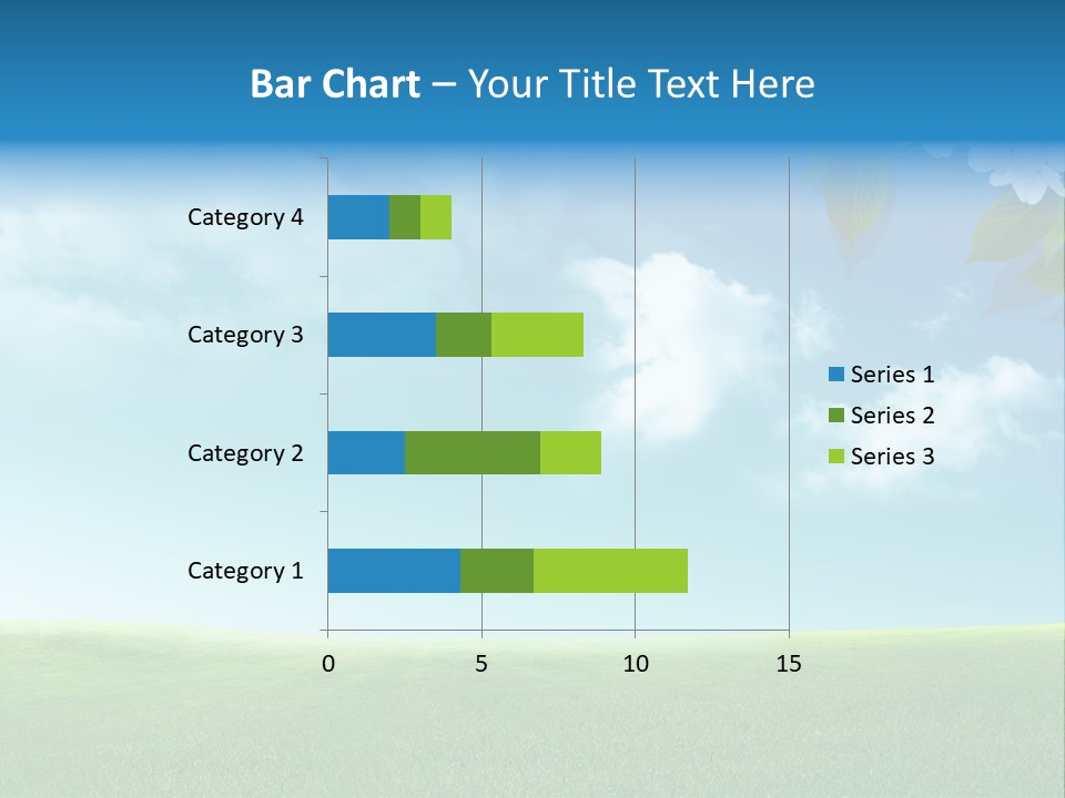Nature Purple Sun PowerPoint Template