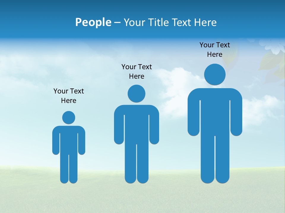 Nature Purple Sun PowerPoint Template