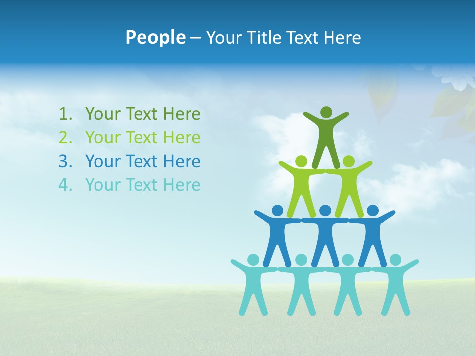 Nature Purple Sun PowerPoint Template