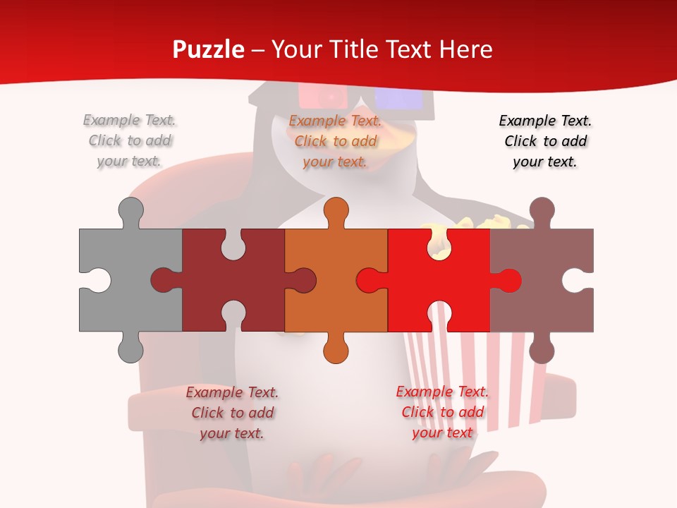 Avatar Pig Cinema PowerPoint Template