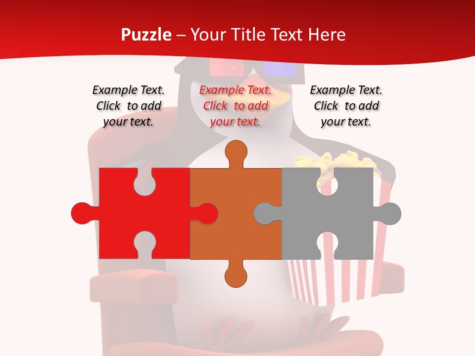 Avatar Pig Cinema PowerPoint Template